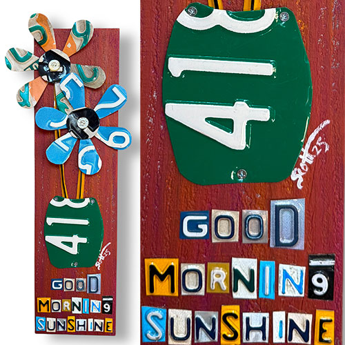 Scott McQueen 5.5x20 Flowers - Good Morning Sunshine WP5087